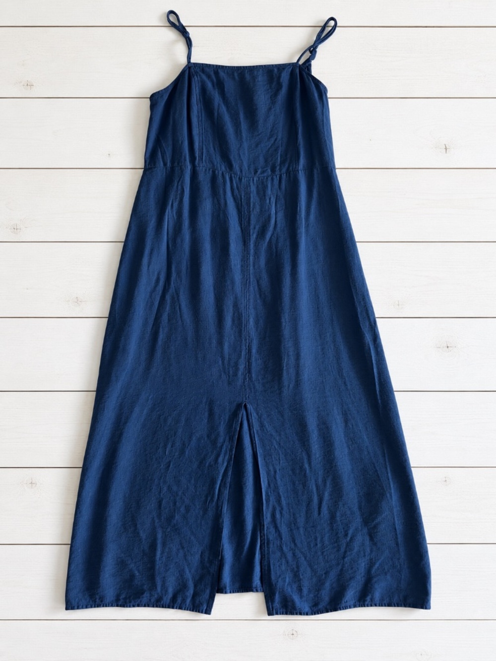 H&M Navy Blue Maxi Dress – Size Large